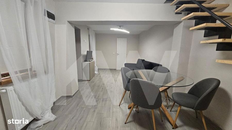 Apartament cu 3 camere, mobilat în Central