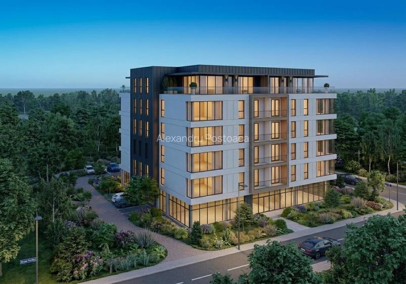 Baneasa - Sisesti, teren cu PUD in lucru, imobil 5 etaje, 20 apartamente