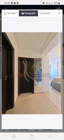 Apartament cu 2 camere, mobilat în Cișmigiu