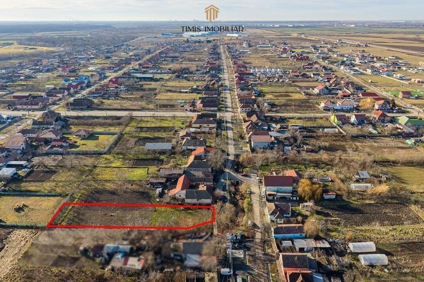 Teren Construcții intravilan de 1340 mp, în Remetea Mare
