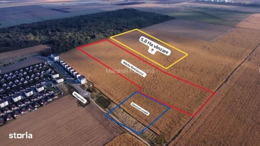 Teren Intravilan 5,8Ha
