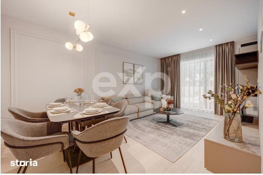 Apartament cu 4 camere, mobilat în Pipera