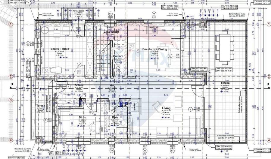 Casă individuală cu 5 camere cu Teren 900 Mp în Sălicea