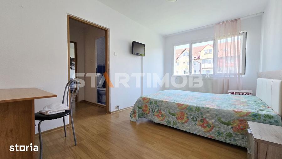 Apartament cu 2 camere semidecomandat, mobilat în Gării