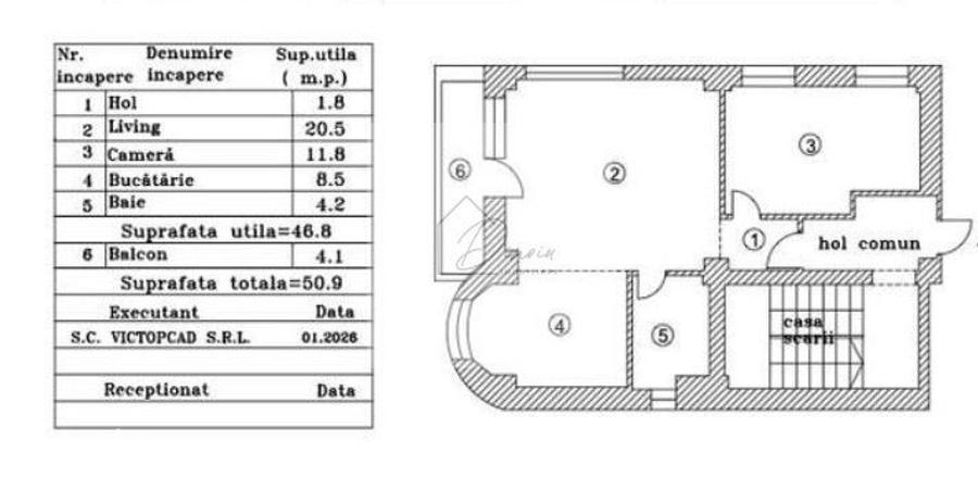 Apartament cu 2 camere semidecomandat, mobilat în Fundeni