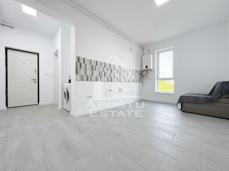 Apartament cu o camera de vanzare, 38mp +6mp balcon, etajul 1/3 -Giroc - 3