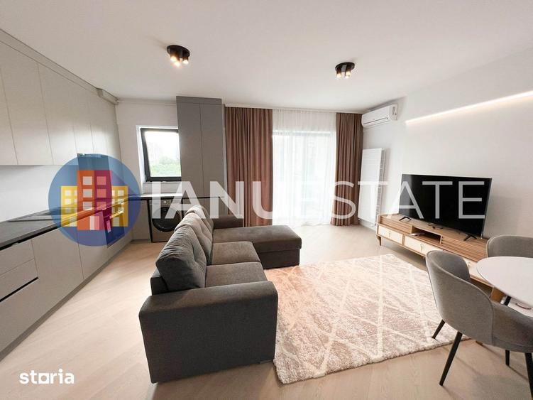 Apartament cu 2 camere decomandat, mobilat în Mihai Bravu