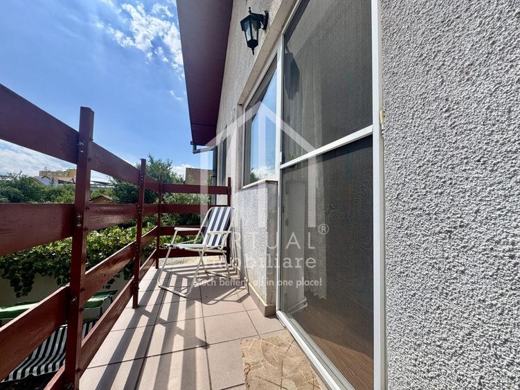 Apartament cu 3 camere semidecomandat, mobilat în Central