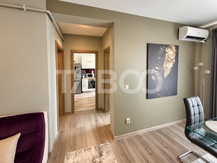 Apartament cu 2 camere decomandat, mobilat în Arhitecților - Calea Cisnădiei