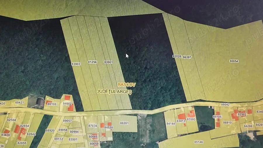 Teren de 3600 mp, în Uiasca
