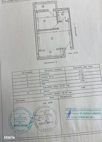 Apartament cu 2 camere în Delfinariu