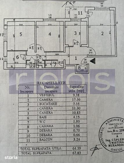 VANZARE 3 CAMERE DECOMANDAT DRISTOR - 18
