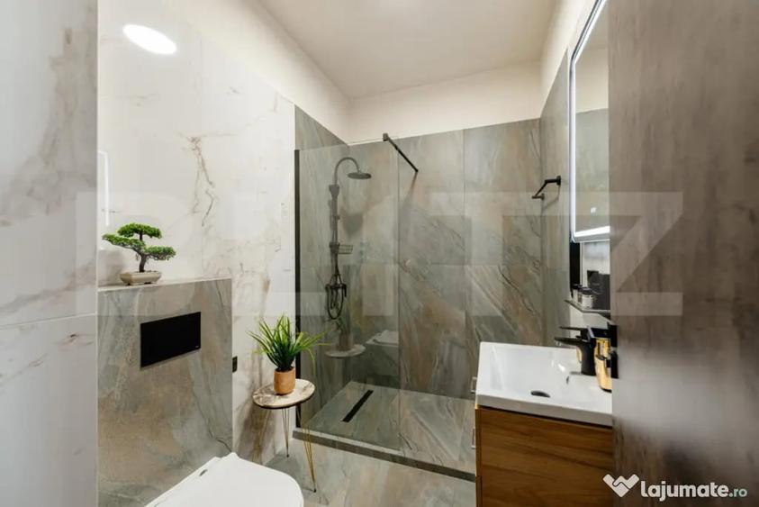 Apartament cu 2 camere semidecomandat în Central