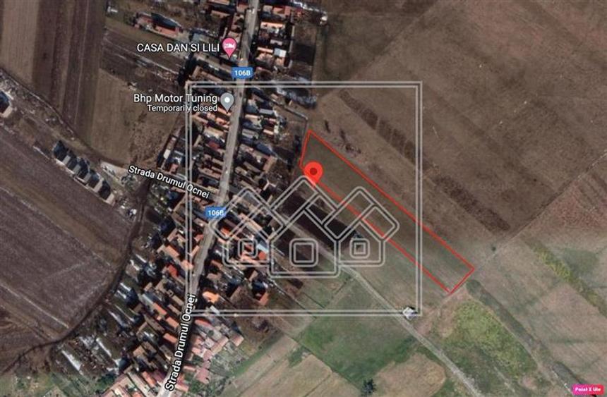 Teren Construcții extravilan de 8600 mp, în Șura Mică