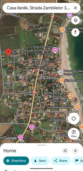 Teren intravilan+casa Vama Veche, PUZ P+2, utilitati independente - 1