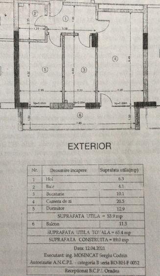 Vand apartament 2 camere - 7