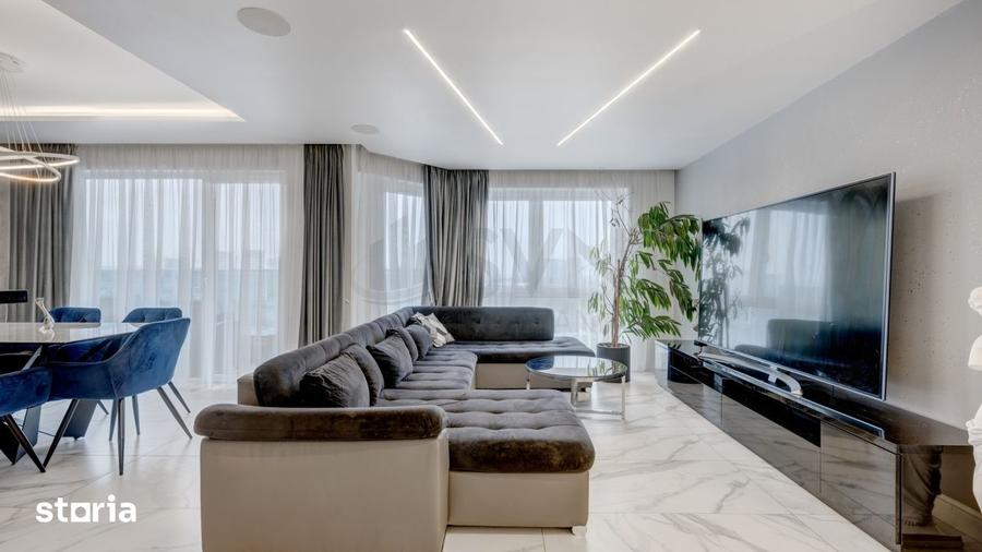Apartament cu 4 camere, mobilat în Tei