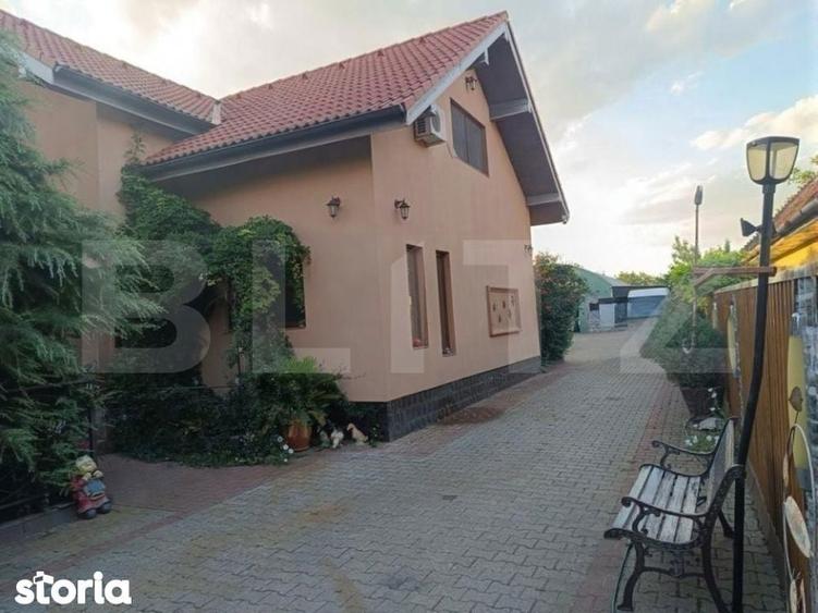 Casa individuala de vanzare Utvin 720mp teren hala de depozitare si 2 - 1