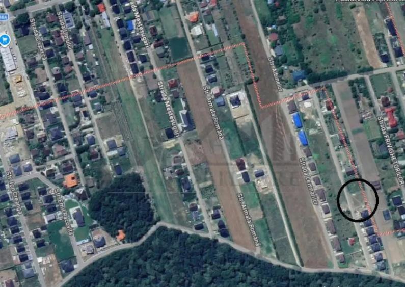 Valea Ursului langa padure TEREN 912mp lot pentru casa in - 8