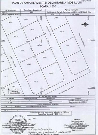 Vidra ,teren intravilan, proiect casa - 4