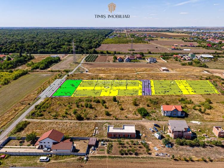 Parcele case cu vedere spre padure - intre Timisoara si Giarmata Vii