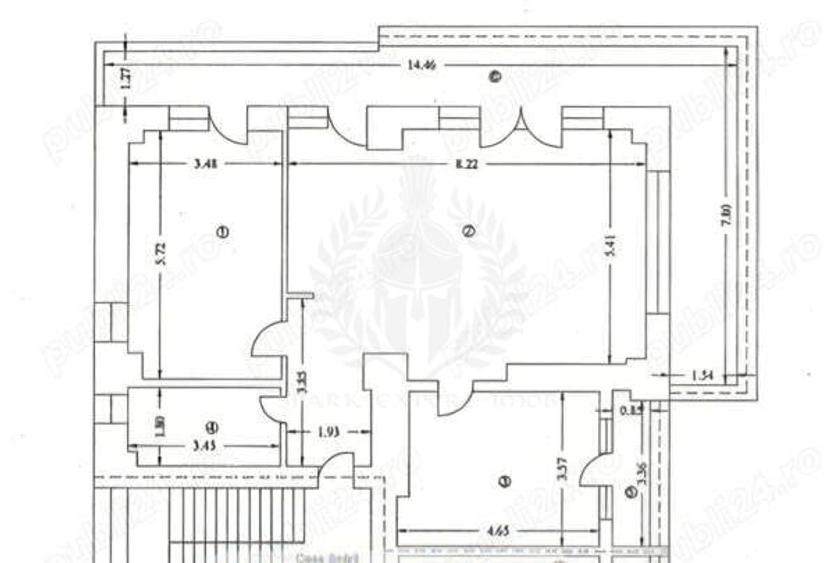 3 CAMERE // ALBERT //STRADAL //  2 LOCURI DE PARCARE // 122 MP - 10