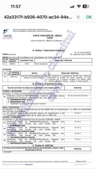 Casa Solida 143m2 cu teren 1040m2 front 35 m ,Grigorescu - 1