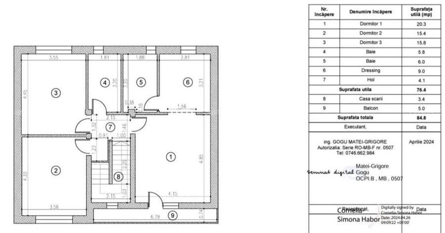 Casa individuala - 5 camere -Corbeanca - 3