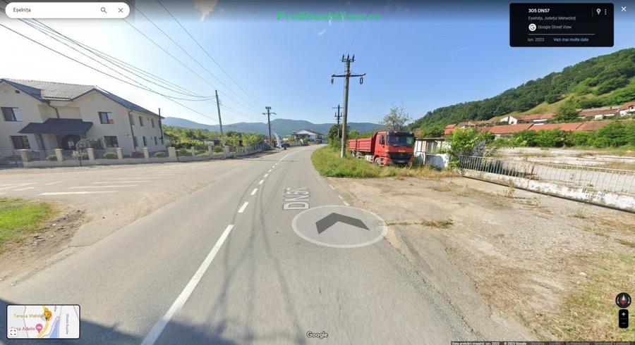 Teren 7.000mp intravilan construibil, front 160ml DN57- Eselnita, la Dunare - 10