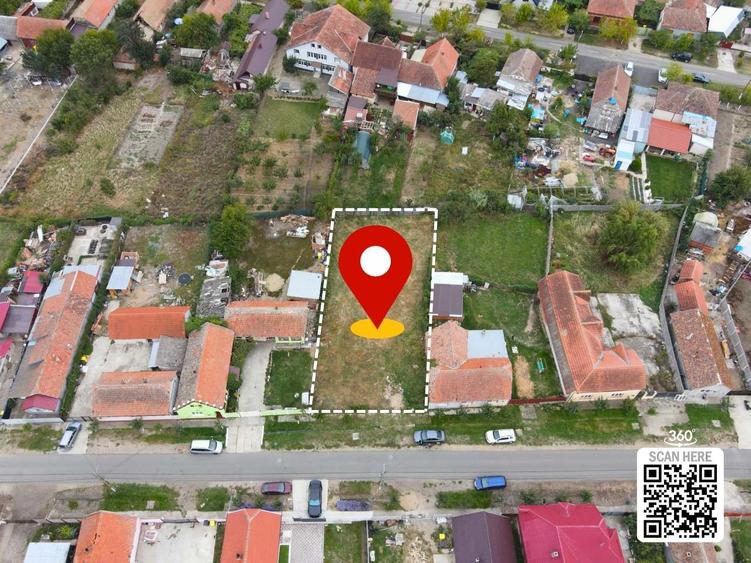 Teren Intravilan 743 mp cu Utilități – Ideal pentru Casa Ta în Recaș - 2