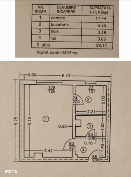 Garsoniera-spatiu comercial, Republicii - 7