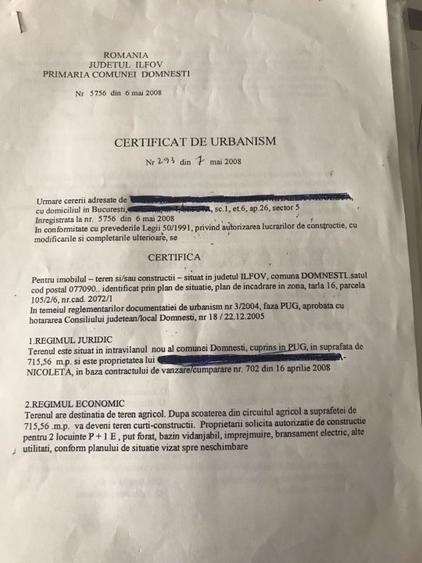 Domnesti, strada Radului - Mimozei, 1068mp - 5