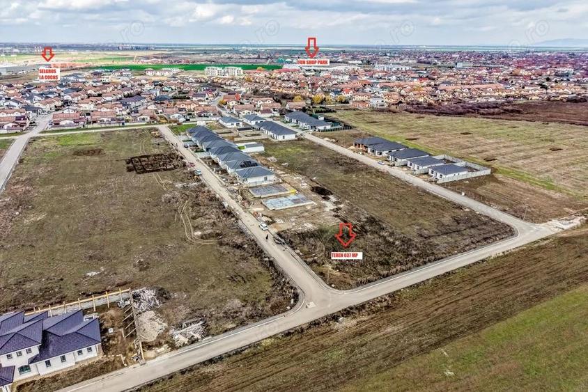 REZERVAT - Teren 637 mp | 2 fronturi stradale | Cartier Via Carmina - 5