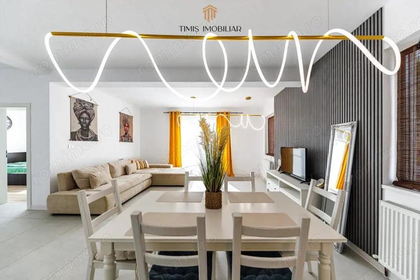 Duplex modern, parter, in Remetea Mare mobilat complet, 3 camere - 12