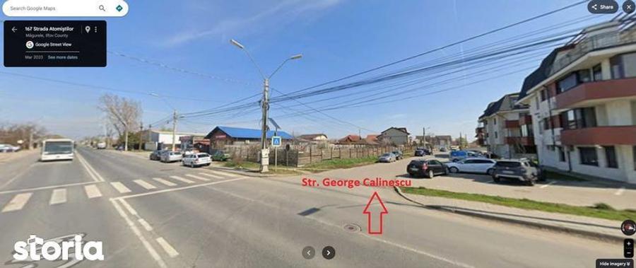 Teren Magurele (poeti) - Str George Calinescu (intre case) 1605 mp - 8