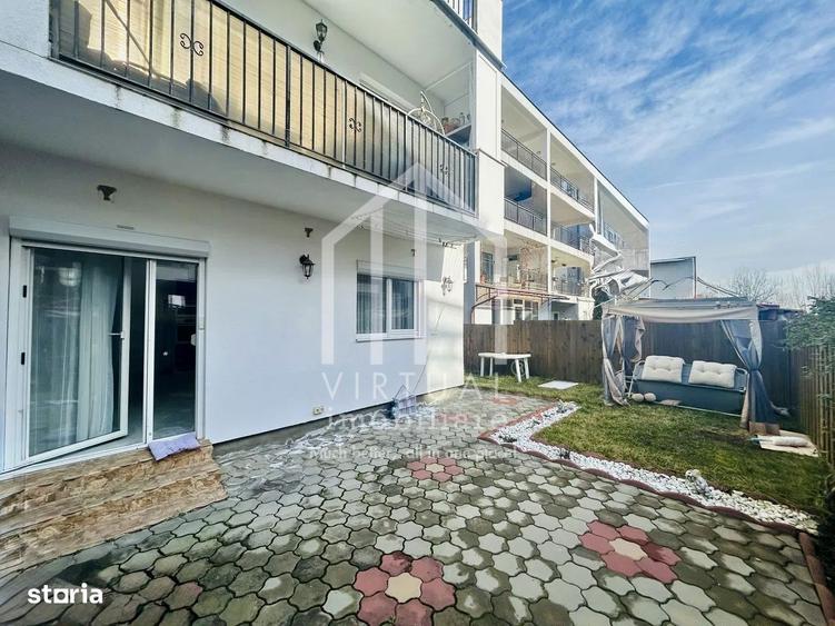 Apartament cu 3 camere, 78mp utili+curte privata (90mp), 2 parcari - 8