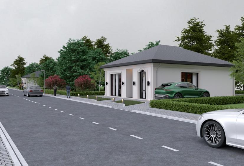 Teren intravilan cu autorizatie de constructie – Comuna Berceni, 303 mp - 2