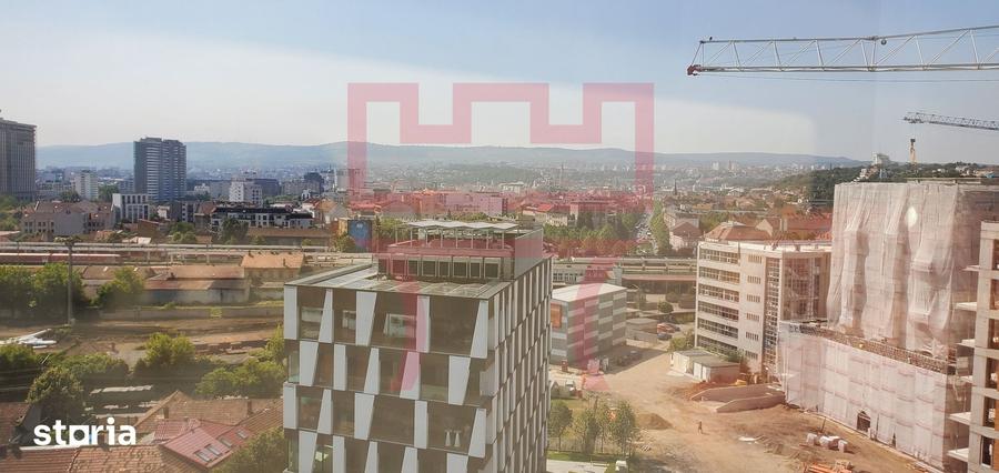 Spatiu birouri amenajat +mobilier zona Garii 200 - 850mp cu panorama - 12