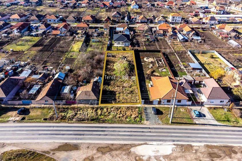 Teren intravilan de vanzare in Sofronea, Arad 1080 mp - 1
