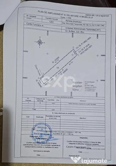 Teren Intravilan Constructii Buftea Central - 1