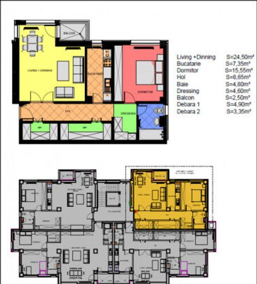 Proprietar apartament 2 camere,decomandat,loc parcare sub. Lupeni - 7