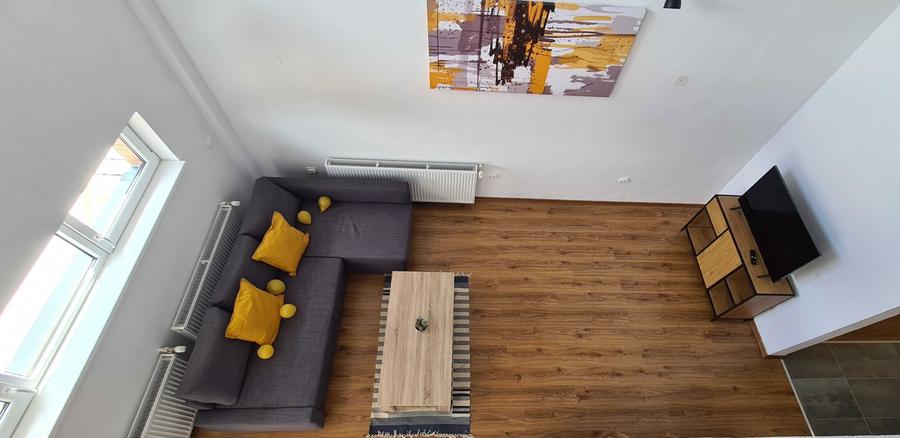 Apartament tip loft, bloc nou, 70 mp, central - cu parcare - 1