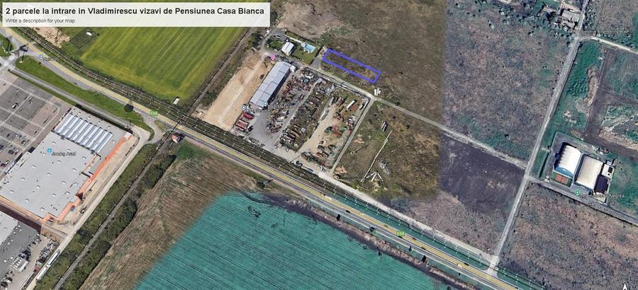 2 parcele pt.casa de 1.230mp aproape de Jumbo, vivazi de Pensiune - 3