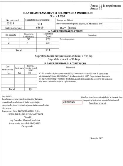 Casă cu 2 camere în Central
