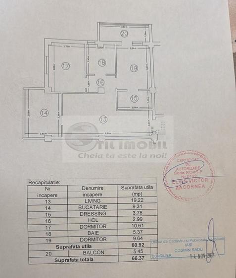 Apartament 3 camere, etaj 2, baie cu geam, bloc 2018, Cug Valea Adanca - 8