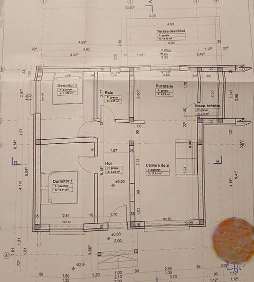 Duplex Mosnita Veche, 2014, parter, 3 camere, mobilat, utilat, despartit de camera tehnica, com=0% - 7