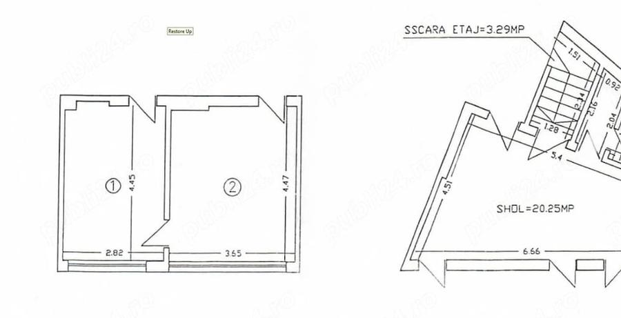 Spațiu comercial, de 33 mp, în Unirii
