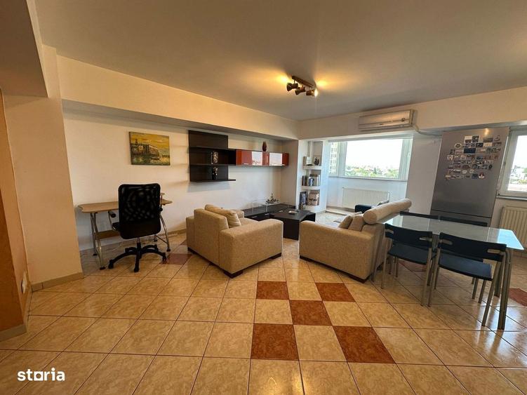 Apartament cu 3 camere semidecomandat, mobilat în Bucureștii Noi