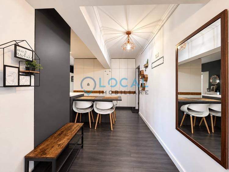 Apartament cu 3 camere decomandat, mobilat în Mărăști