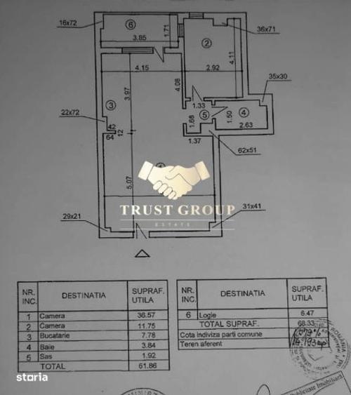 Apartament cu 2 camere în Sisești
